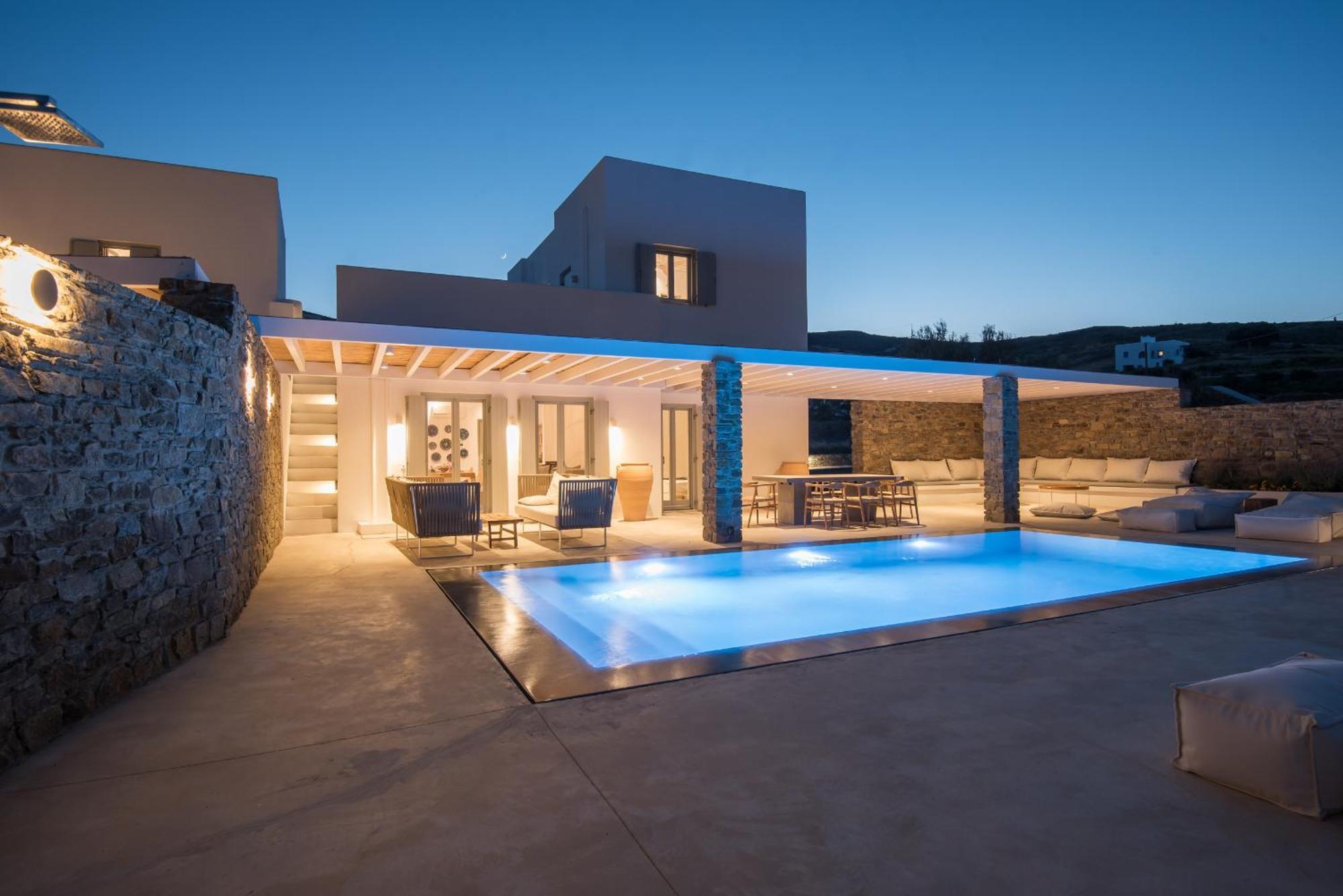 Dreamy 5 Bdr Antiparos Pool Villa Exteriér fotografie